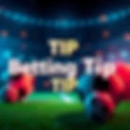 Daily Betting Tip A sports betting graphic illustrating various odds between -200 and +200, with symbols of soccer balls and money signs.