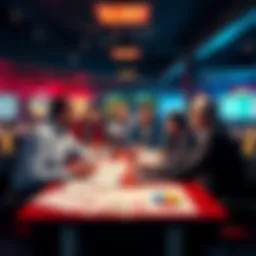 A group of experts discussing betting strategies with charts and statistics on a table