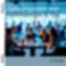 A group of people discussing football betting strategies and tips at a table with laptops and notebooks