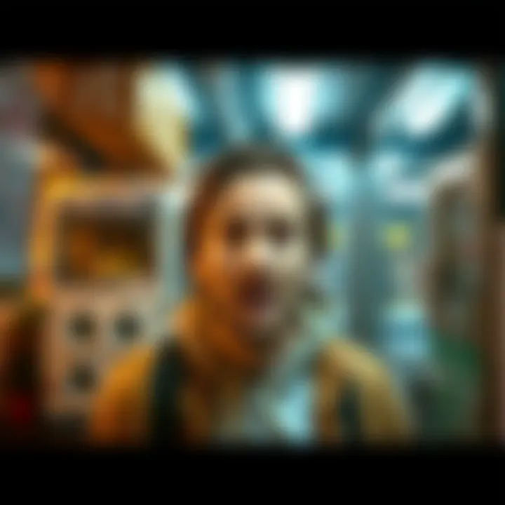 A person experiencing a sudden change in daily routine, showing a mix of surprise and adaptation in their environment.