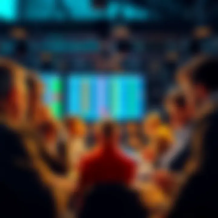 Daily Sports Betting Discussion People sharing sports betting tips and strategies in a lively online forum