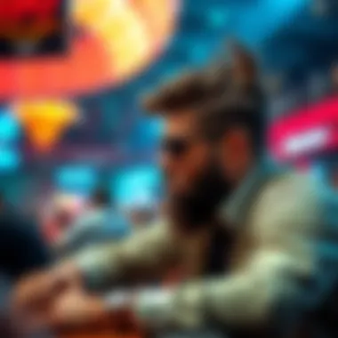 Dan Bilzerian at WSOP Dan Bilzerian risks 48 Big Blinds with K6o at the WSOP main event, showcasing his unique hairstyle