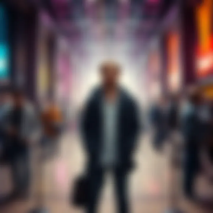 Danny Wolf standing confidently, engaging with a crowd, showcasing his personality and influence