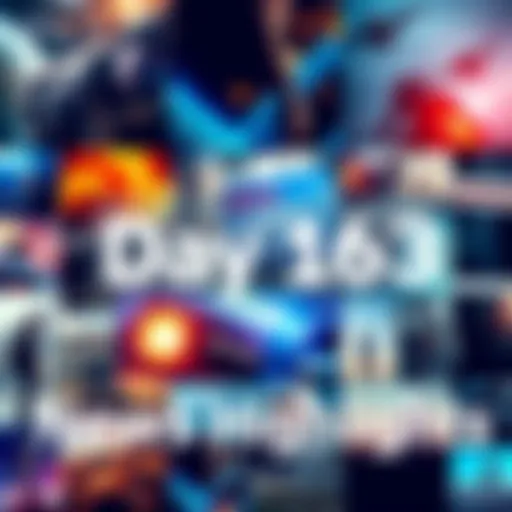 A collage of various news topics from around the world on Day 163, showcasing important events and updates.