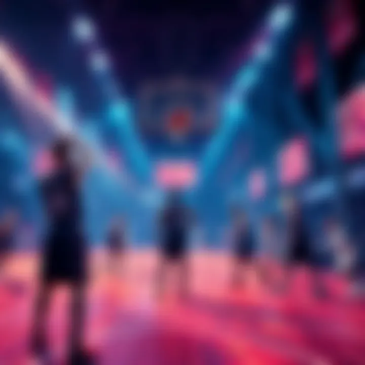 A dynamic basketball scene showing players gearing up for upcoming events at Delta Sports.