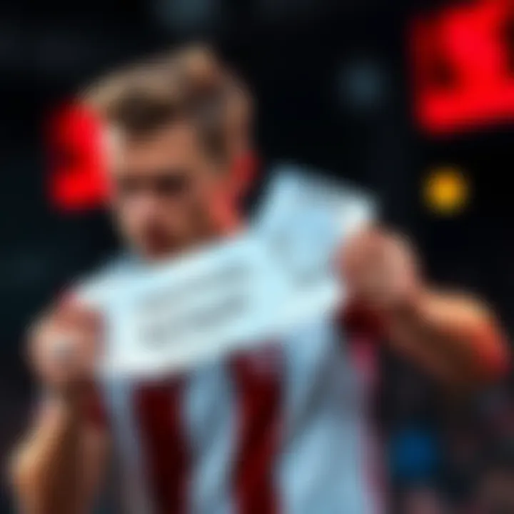 A graphic showing Dennis Schroeder with a betting slip indicating under 8.5 points, highlighting the falling odds.