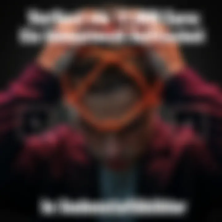 A person looking distressed while holding their head in a moment of financial crisis