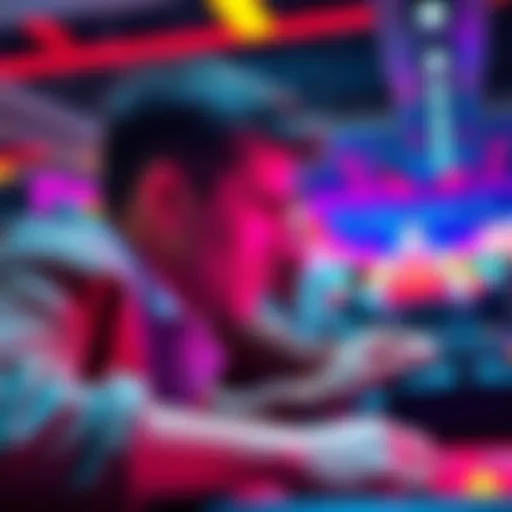 A Diamond III player focused on the screen while playing Stake Dice, excitement visible on their face