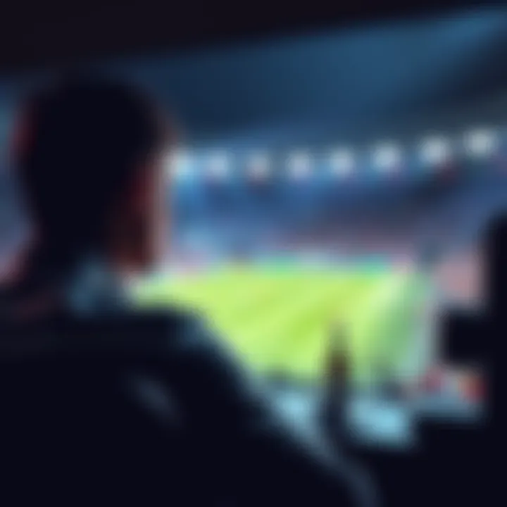 A person looks upset while watching a football match on TV, reflecting on a lost bet on Mexico.