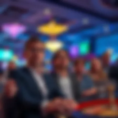 Disappointed Casino Visitors Casino guests expressing frustration towards unresponsive VIP hosts