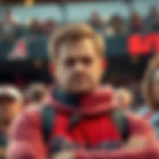 A frustrated Diamondbacks fan looks on after a failed fundraising event, expressing hopes for better luck tomorrow.