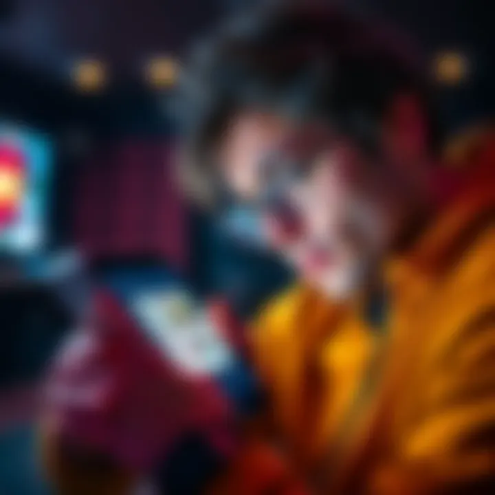 A frustrated person looking at their phone with casino rewards on the screen, feeling let down by the offers.