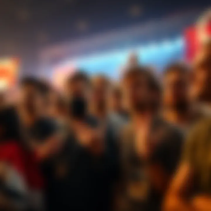 A group of frustrated fans expressing their disappointment over the cancellation of daily lineups in Canada