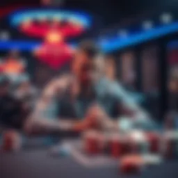 A frustrated player sitting at a gaming table, showing disappointment over missing bonuses.