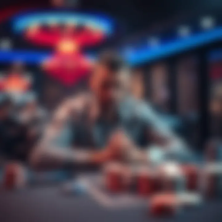 A frustrated player sitting at a gaming table, showing disappointment over missing bonuses.