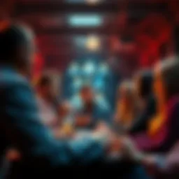 A group of people sharing ideas and opinions in a lively discussion thread