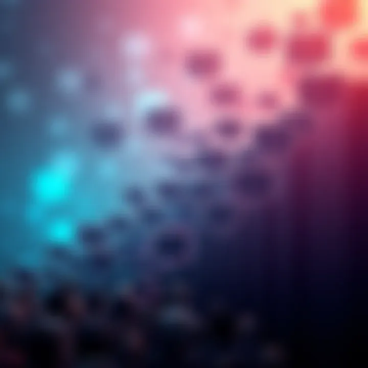 A graphic showing an increasing number of speech bubbles representing a growing discussion from 250 to 2235.