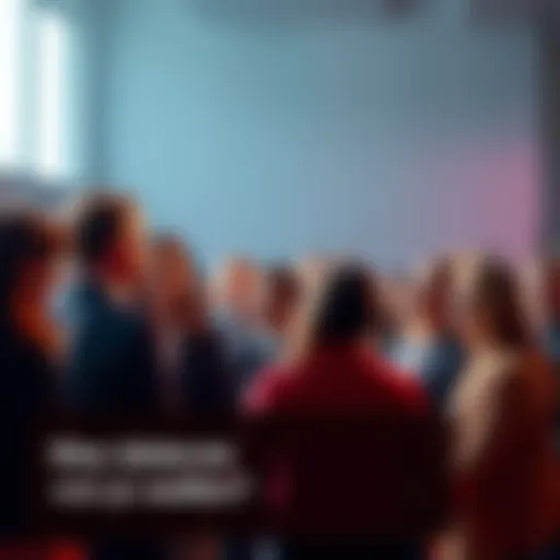 People discussing their opinions on recent elections