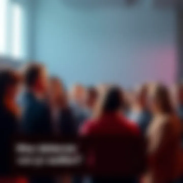 People discussing their opinions on recent elections