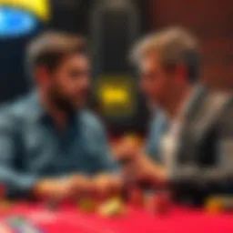 Discussion on Gambling Risks Josh Arieh and Chris Brewer debating the importance of bankroll management and gambling risks on Twitter