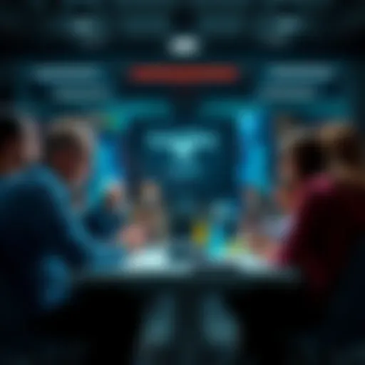 A group of people gathered around a table discussing the concept of Locks, expressing various opinions and viewpoints.