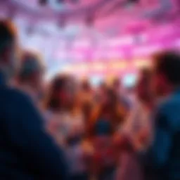 People engaging in conversation about the sub-bonus topic, showing curiosity and interest.