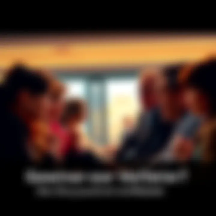 A group of people debating with expressions showing disagreement and agreement about a topic