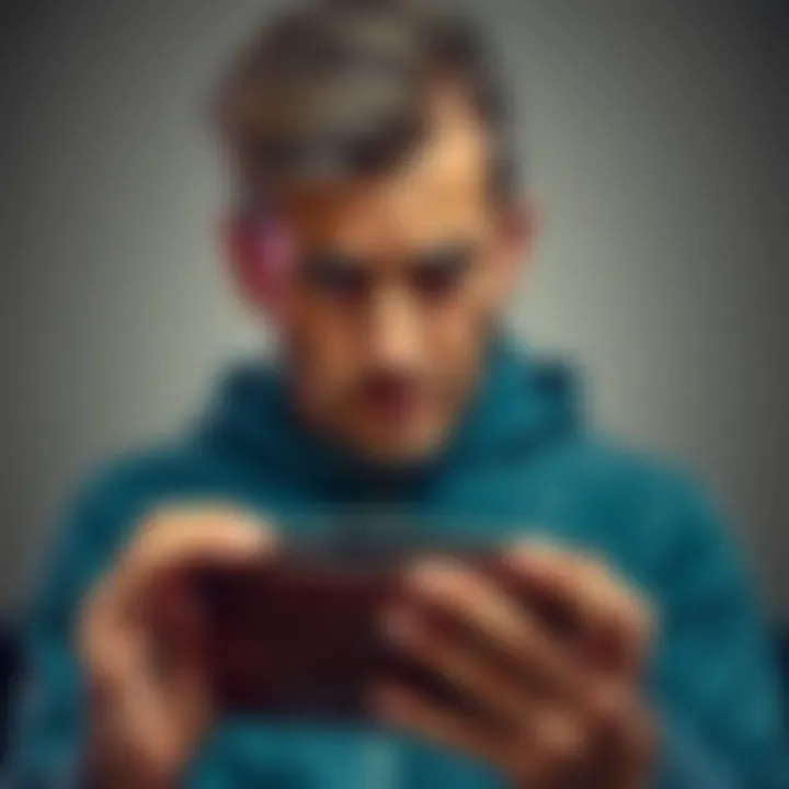 A person shows a pained expression as they gaze at their empty wallet, symbolizing financial loss and emotional struggle after a setback in their fight against addiction.