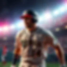 A graphic showing top players and statistics for DraftKings MLB DFS from April 16 to April 22. It highlights player scores and optimal lineups.