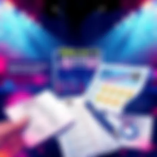 Illustration of betting strategies on DraftKings, featuring charts and betting slips