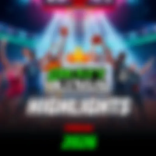 A collage of top NBA players performing on the court with DraftKings branding