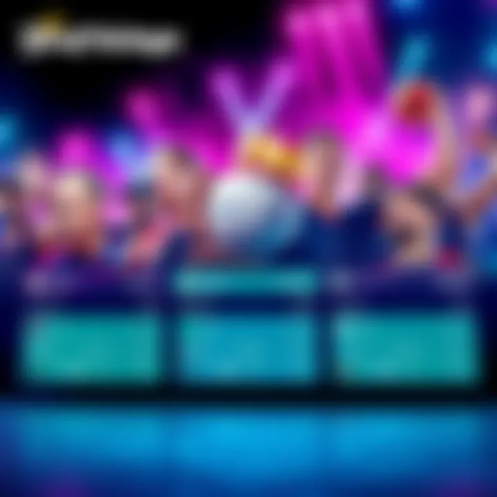 A vibrant graphic showing players and team statistics for Draftkings competitions, representing excitement and chances to win on March 3rd.