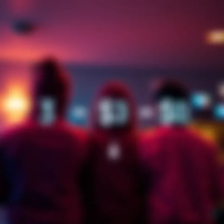 Earn $100 with StacksNow A visual representation of three friends connected by arrows, symbolizing referrals for earning $100 on StacksNow.