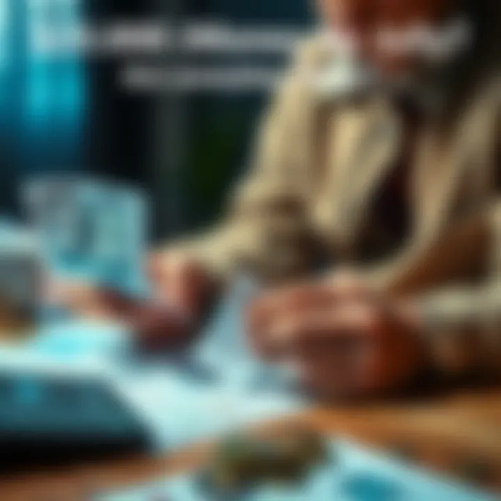 A person counting cash with a calculator and financial documents on the table, considering ways to earn money by July