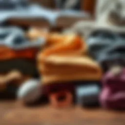 A collection of everyday items folded neatly to simplify life, showing practical organization techniques.