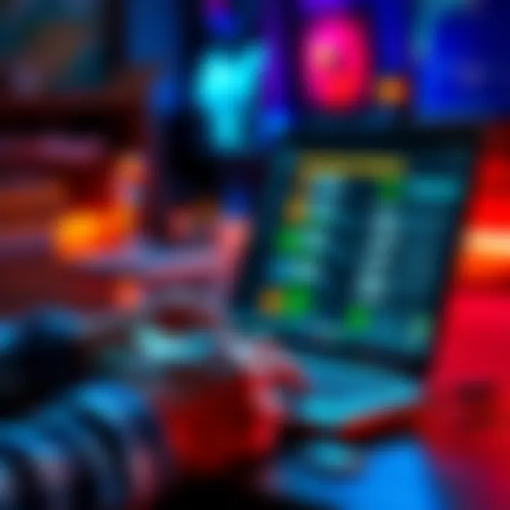 A person counting cash with a laptop open, showing various methods to earn money quickly.