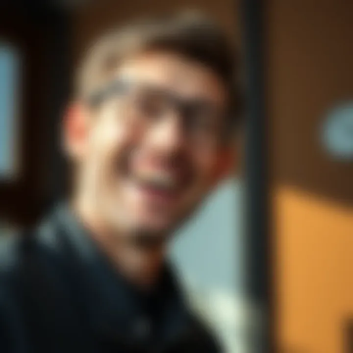 Eddie with a bright smile, showing joy and positivity despite the tough month of March