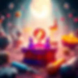 A vibrant graphic showing Enchanted's commitment to quality in gaming with elements of design and gameplay improvements