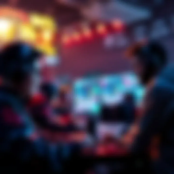 People discussing e-sports betting strategies and predictions on gaming forums