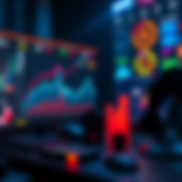 A graphical representation of esports betting with charts and gaming elements for October 29, 2025