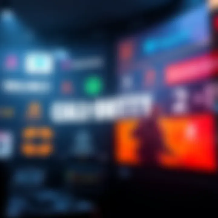 A display of various eSports betting platforms with logos, focusing on Call of Duty and Counter-Strike 2 themes.