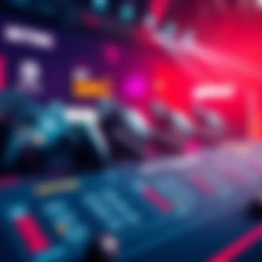 A graphic showing popular esports games with betting odds and tips