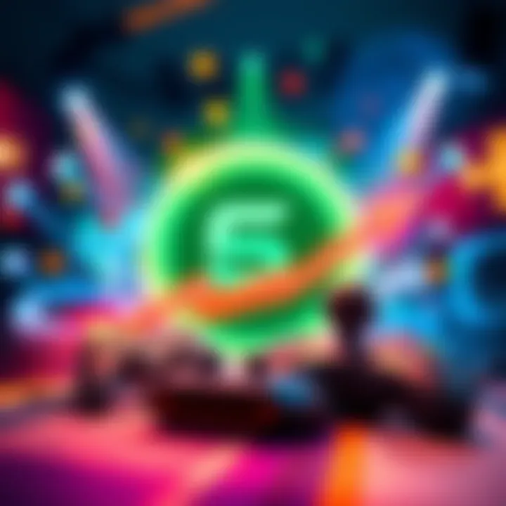 Graphic showing esports betting tips with gaming elements and odds symbols