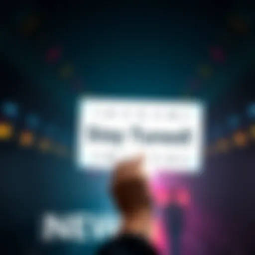 A person holding a sign that says 'Stay Tuned!' with a background of bright colors, symbolizing upcoming news.