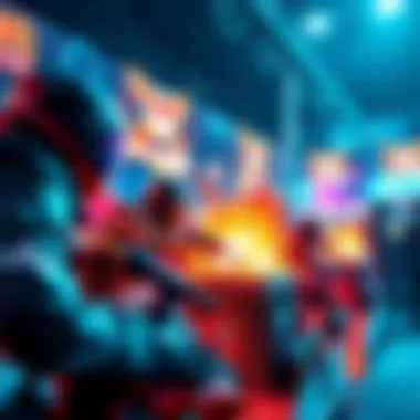 Players engaging in a thrilling crash game with colorful graphics and dynamic gameplay