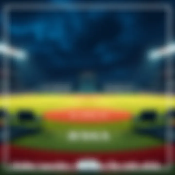 A baseball field with players ready for a game, displaying excitement for a special early offer.