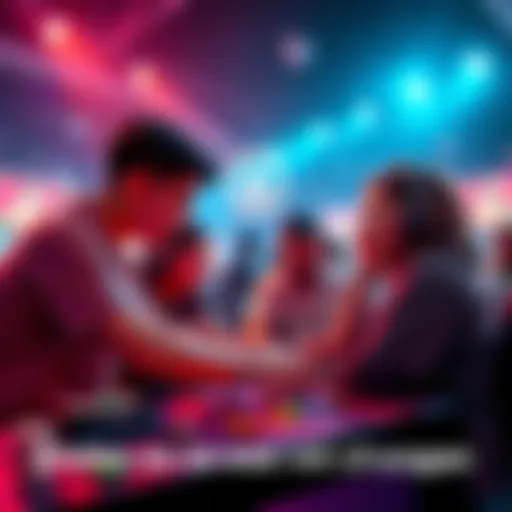 Players engaging in lively games with 6 Legger 28x, showcasing fun and entertainment.