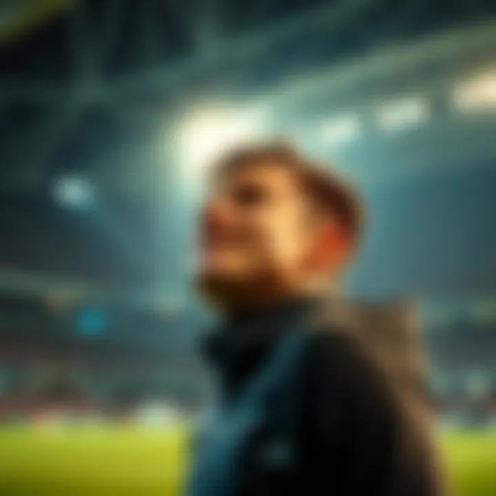 A person looking hopeful as they almost achieve a big goal, capturing the thrill of the moment