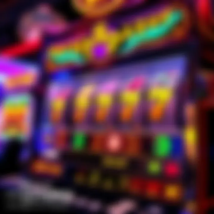 Exciting Slot Game A colorful slot machine with spinning reels, showcasing potential winnings and vibrant graphics, representing the thrill of $27 spins and 300x payouts.