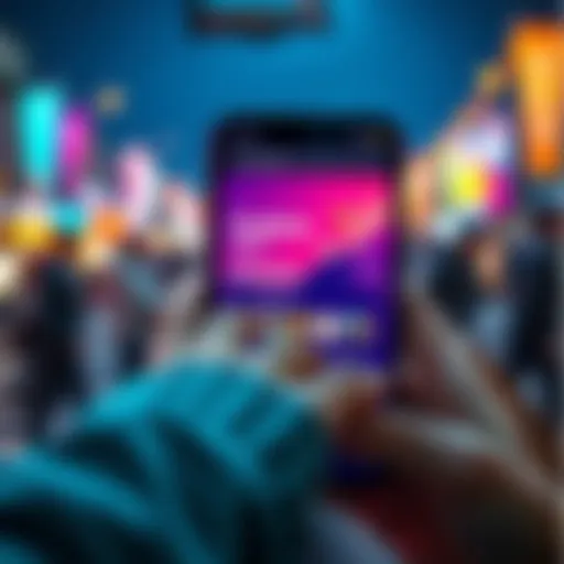 A smartphone showing the new Explore page with winning opportunities displayed
